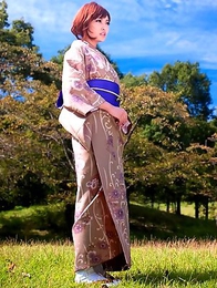 Fully nude photoshoot featuring big tits of an Asian Kirara Asuka