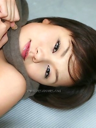 Black see-through panties of a sweet Hikaru Hayami