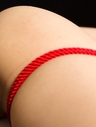Bondage gallery featuring Natsuki Yokoyama and loads and loads of red rope
