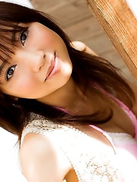 Haruka Itoh likes torturing her boobs with tenderness