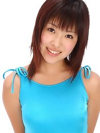 Mari Kobayashi Asian cutie shows off her cleavage in a red bra