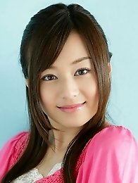 Beautiful gravure idol is adorable in cute little pink dress