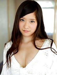 Kana Yume loves touching her breasts with sweet pleasure