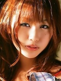 Enchanting busty asian beauty Mai Nishida  enjoying herself at the beach