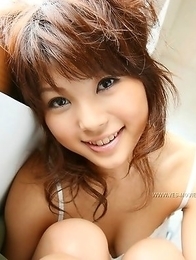 Playful and addictive look of a spicy Asian Azumi Harusaki