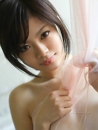Japanese actress China Yuki strips on cam with no shame