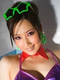 Booty of an Asian Haruka Yagami from some hot angles