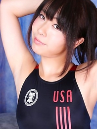 Rin Yoshino shows how flexible and sexy can be in gym suit