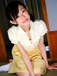 Teen servant Aoba Itou poses on bed