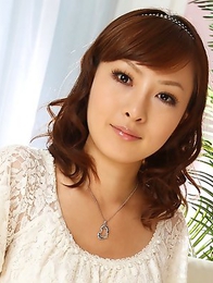 Fujii shows her big natural tits