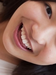 Mayumi Yamanaka with big hooters smiles and is very playful