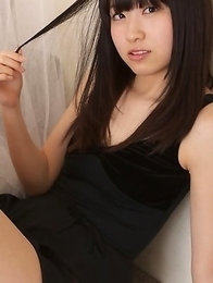 Hijiri Sachi shows sexy legs under dress and plays a lot