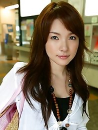 Beautiful japan teen Rui Saotome in kimono stripped naked