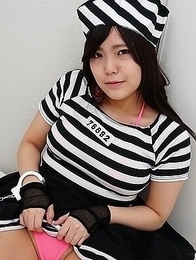 Chubby Manami Takashima is our horny prisoner