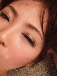 Kaede Oshiro aroused with many toys gets cum