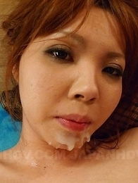 Hina Mitsuki has pussy full of oil and sperm