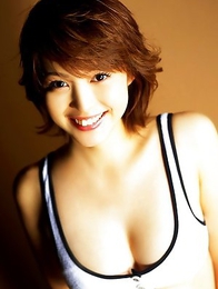 Mayuko Iwasa Asian shows big boobs after enjoying bike riding