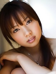 Beautiful japanese Haruka Itoh shows her body and hairy pussy