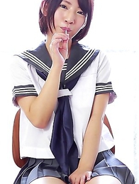 Nozomi Japanese Schoolgirl Fantasy
