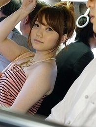 On the Tokyo bus with the horniest babe, Miss  Mari Motoyama