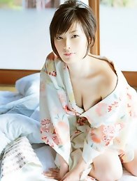 Nao Nagasawa hot Asian model with perky breasts